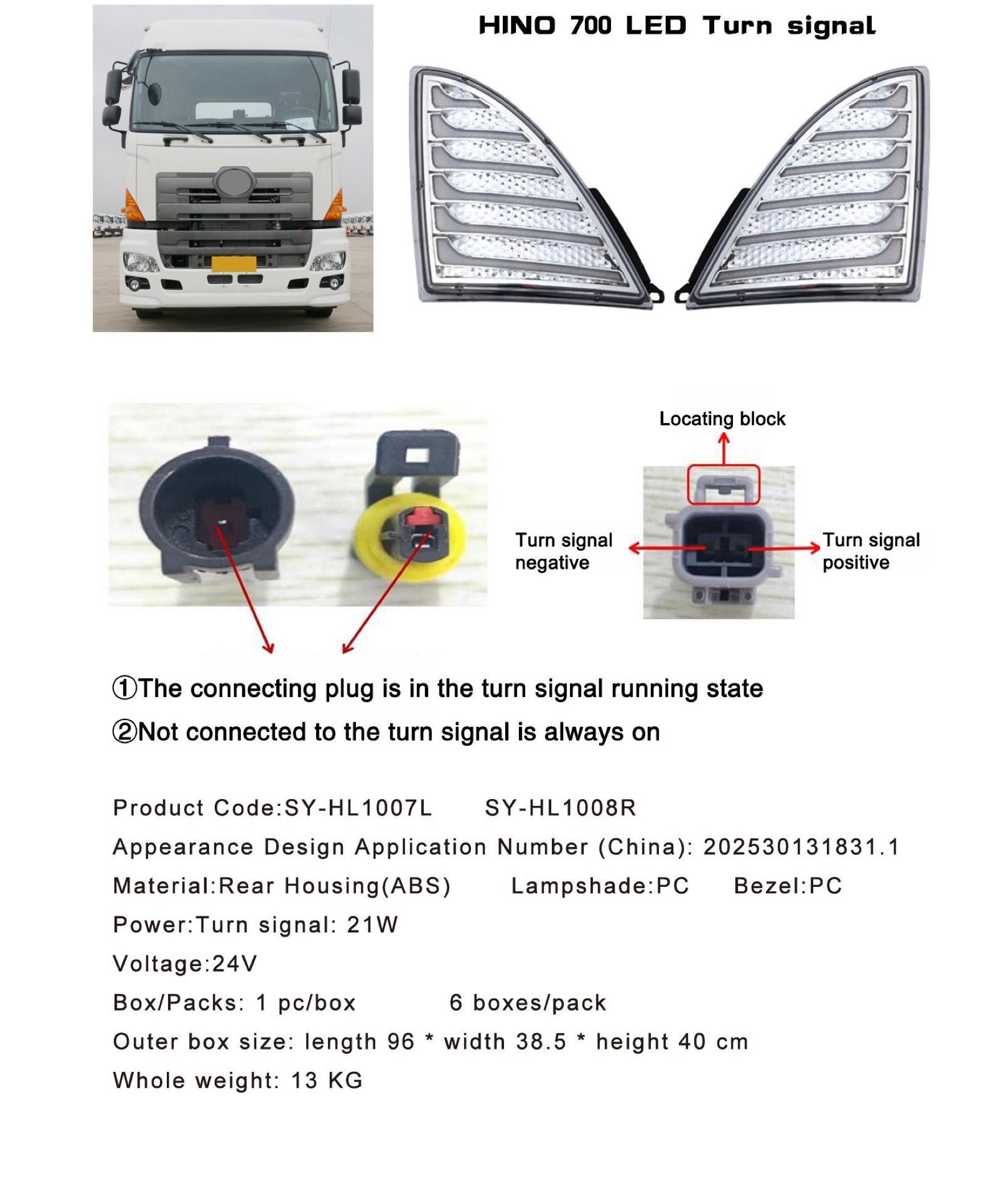 HINO LED Headlights