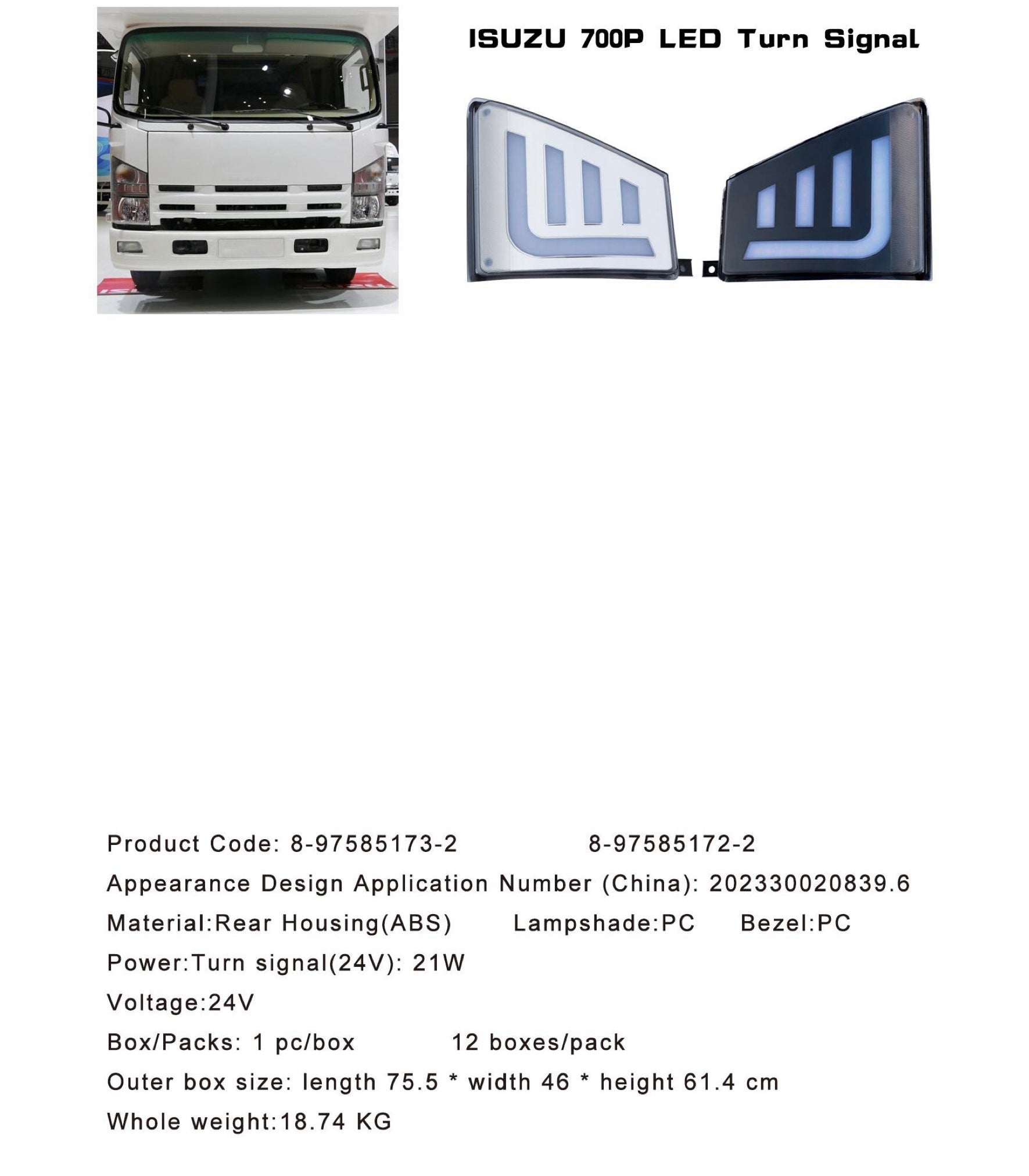 ISUZU LED Headlights