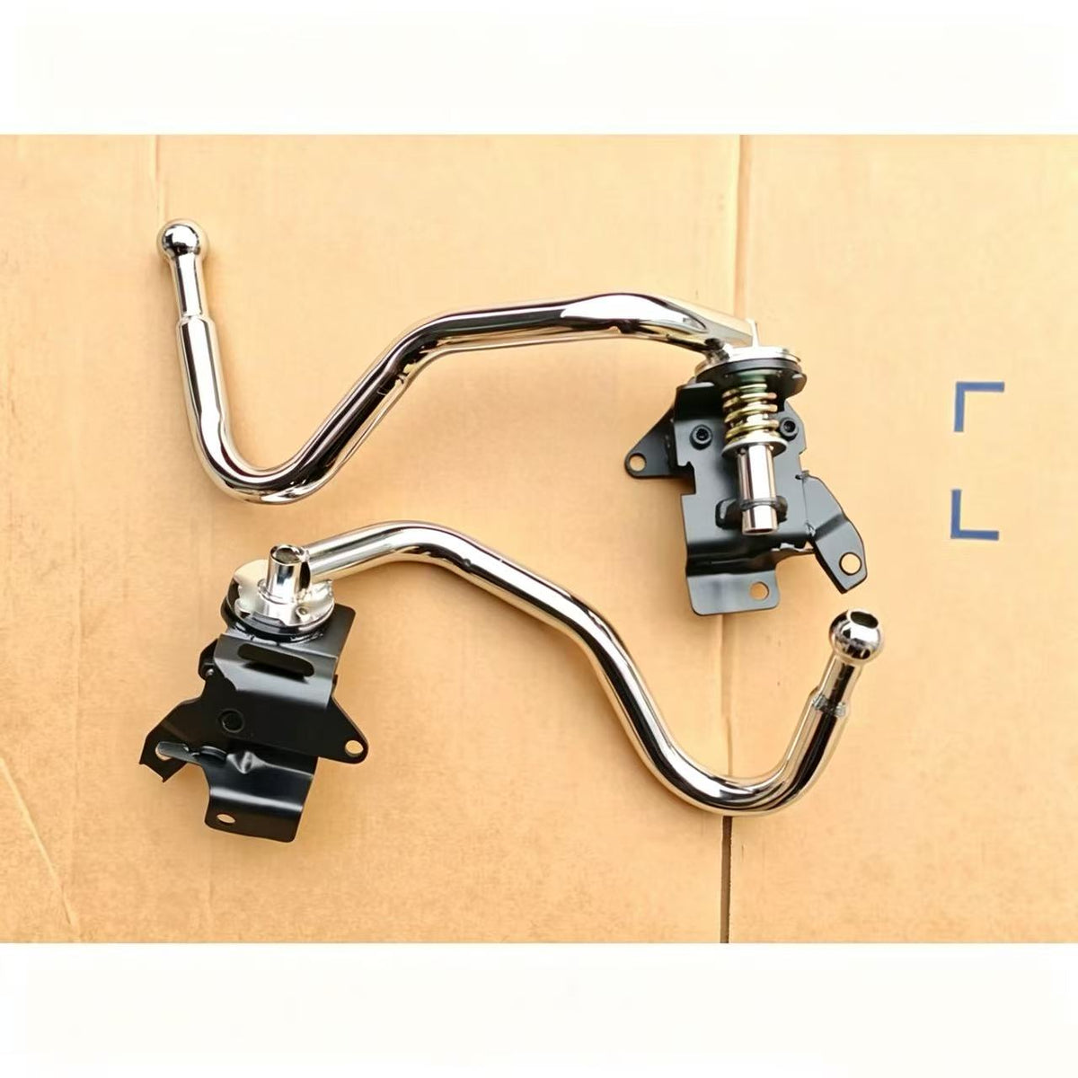 Chrome Mirror Arm RHD RH (narror) for Isuzu NQR NKR 150 600P