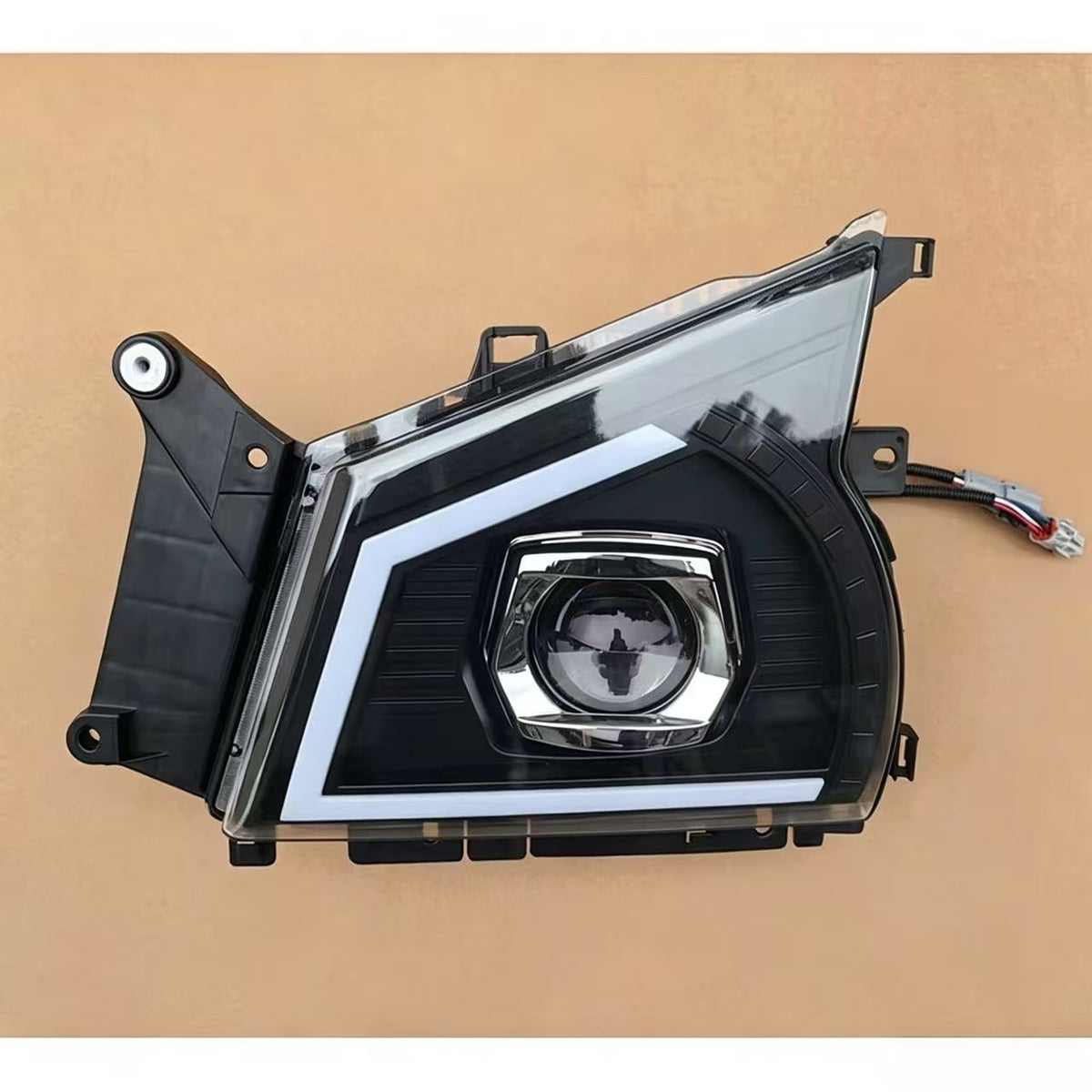 LED Headlamp (black Case) RHD 12V LH for Isuzu NQR NKR NPR 2006 600P