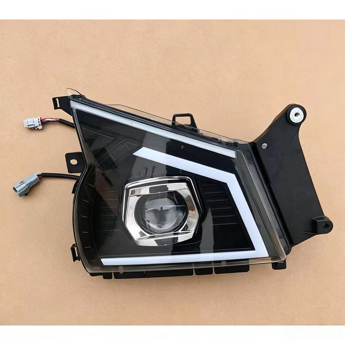 LED Headlamp (black Case) RHD 12V RH for Isuzu NQR NKR NPR 2006 600P
