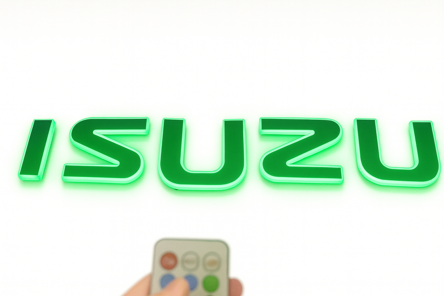 ISUZU LED Illuminated Truck Logo Emblem