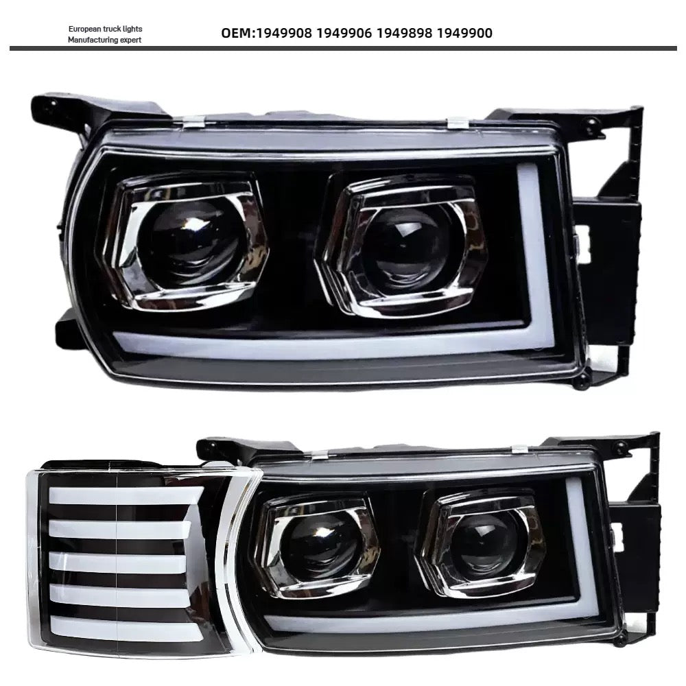 Scania S3 G440 LED Headlights + Turn Signals (L+R)