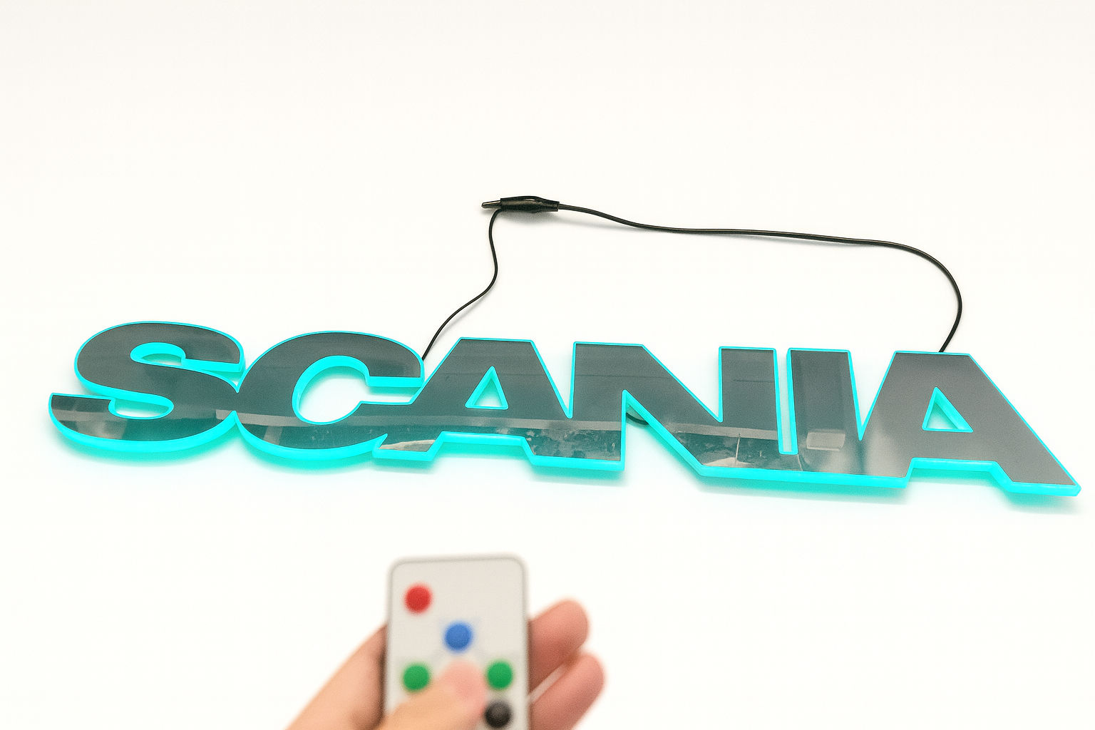 SCANIA LED Illuminated Truck Logo Emblem