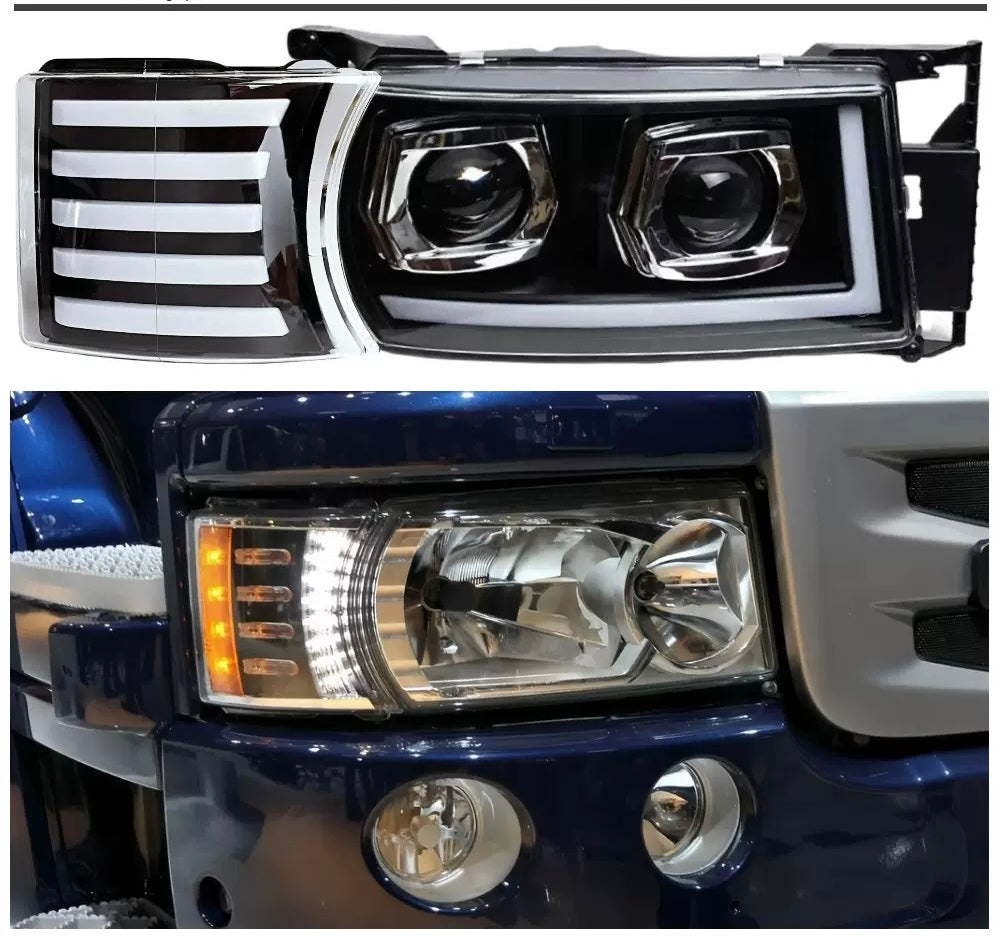 Scania S3 G440 LED Headlights + Turn Signals (L+R)