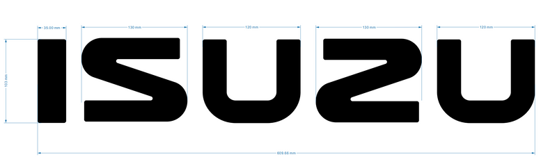 Isuzu LED Logo
