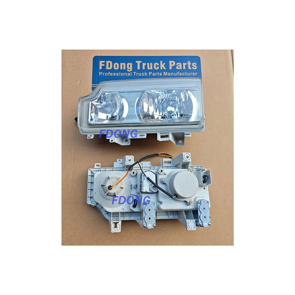New FDONG Head Lamp Crystal LHD LH for CWA451 UD CDA451/CMA451