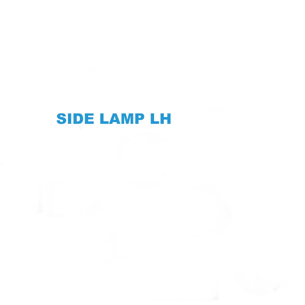 New QUON Truck Spare Body Parts Plastic SIDE LAMP LH for NISSAN and UD