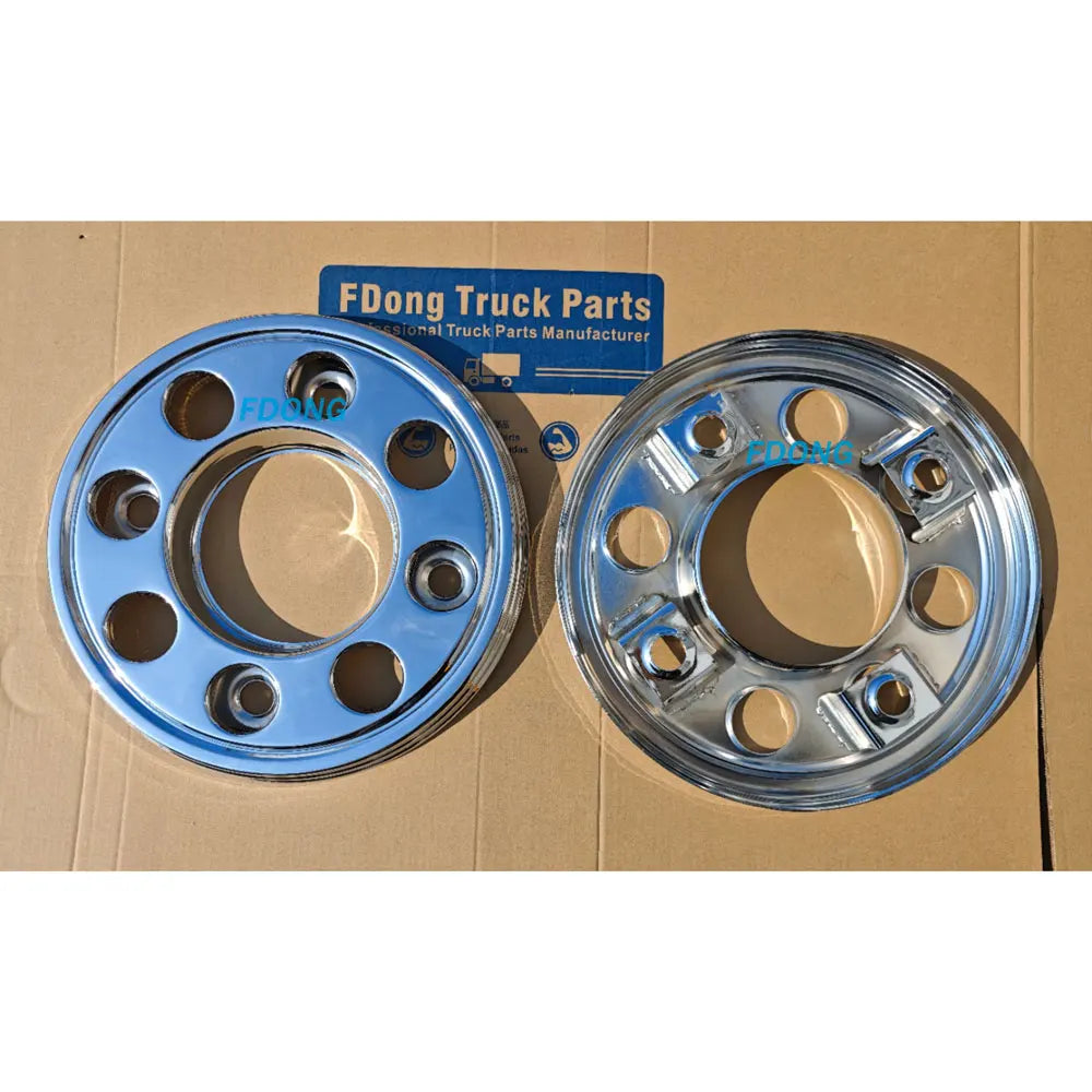 Chrome Wheel Cover 8Holes 41.5cm for HINO ISUZU FUSO NISSAN UD Truck