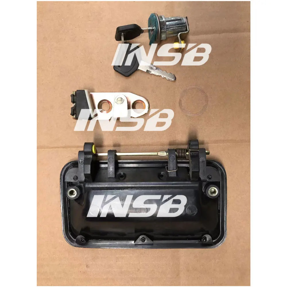 Rear Door Lock 4pcs Set Back Door Handle for Mitsubishi Fuso Rosa Bus Spare Parts INSB29-019