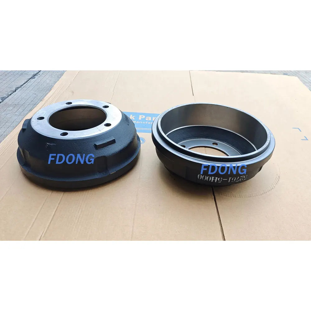 52761-45001 52761-5H000 52761-5H001 52761-5H002 Brake Drum for ISUZU Truck Spare Parts