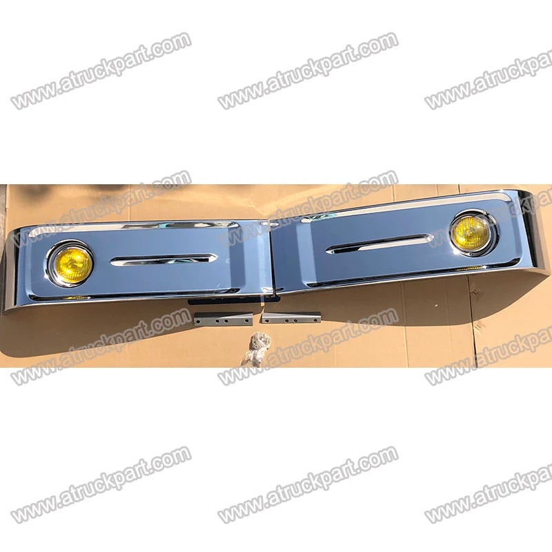 New Chrome Front Bumper 170cm ABS Material for HINO ISUZU FUSO NISSAN UD Truck Spare Parts