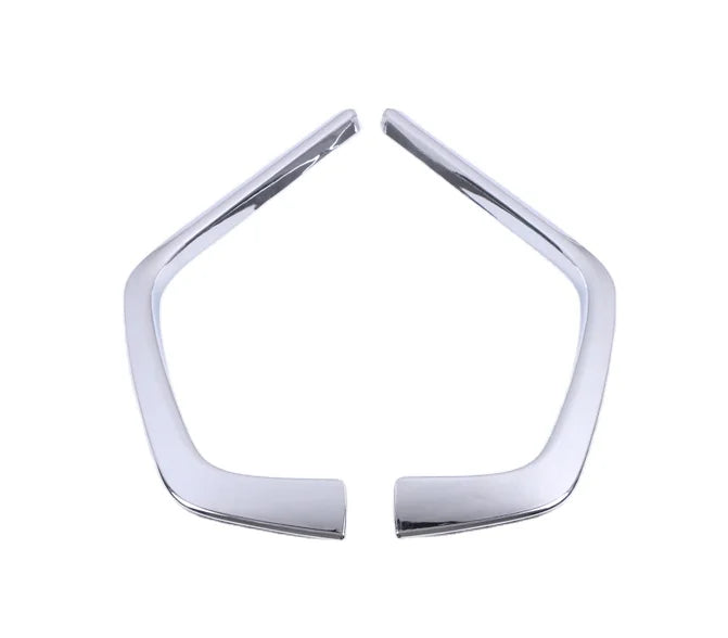 Chrome Car Exterior Accessories Kits for TOYOTA RAV4 2019 2020 Front Bumper Decoration Cover Grille Trim Strips Grill Cover