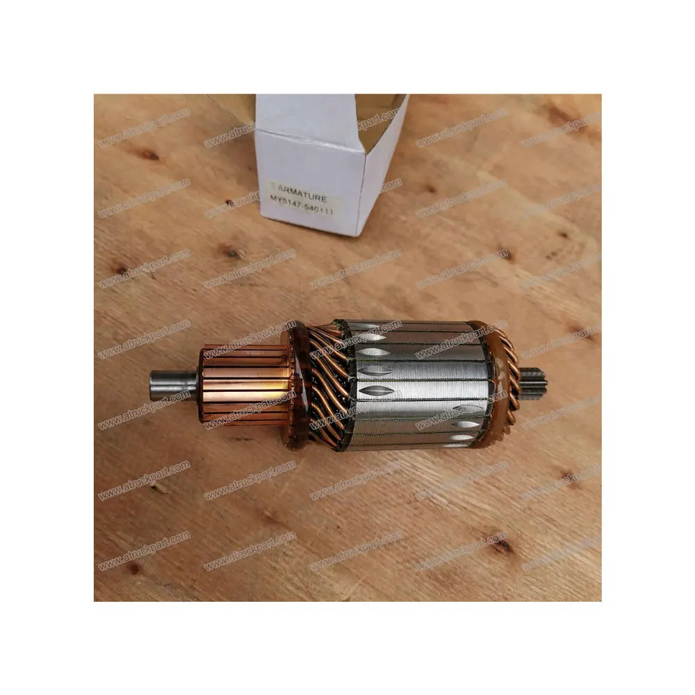 03555020016 Starter Motor Armature L:164.5MM O.D54mm T:9 SLOST:23 24V 4.5kw for Japanese Truck Spare Parts