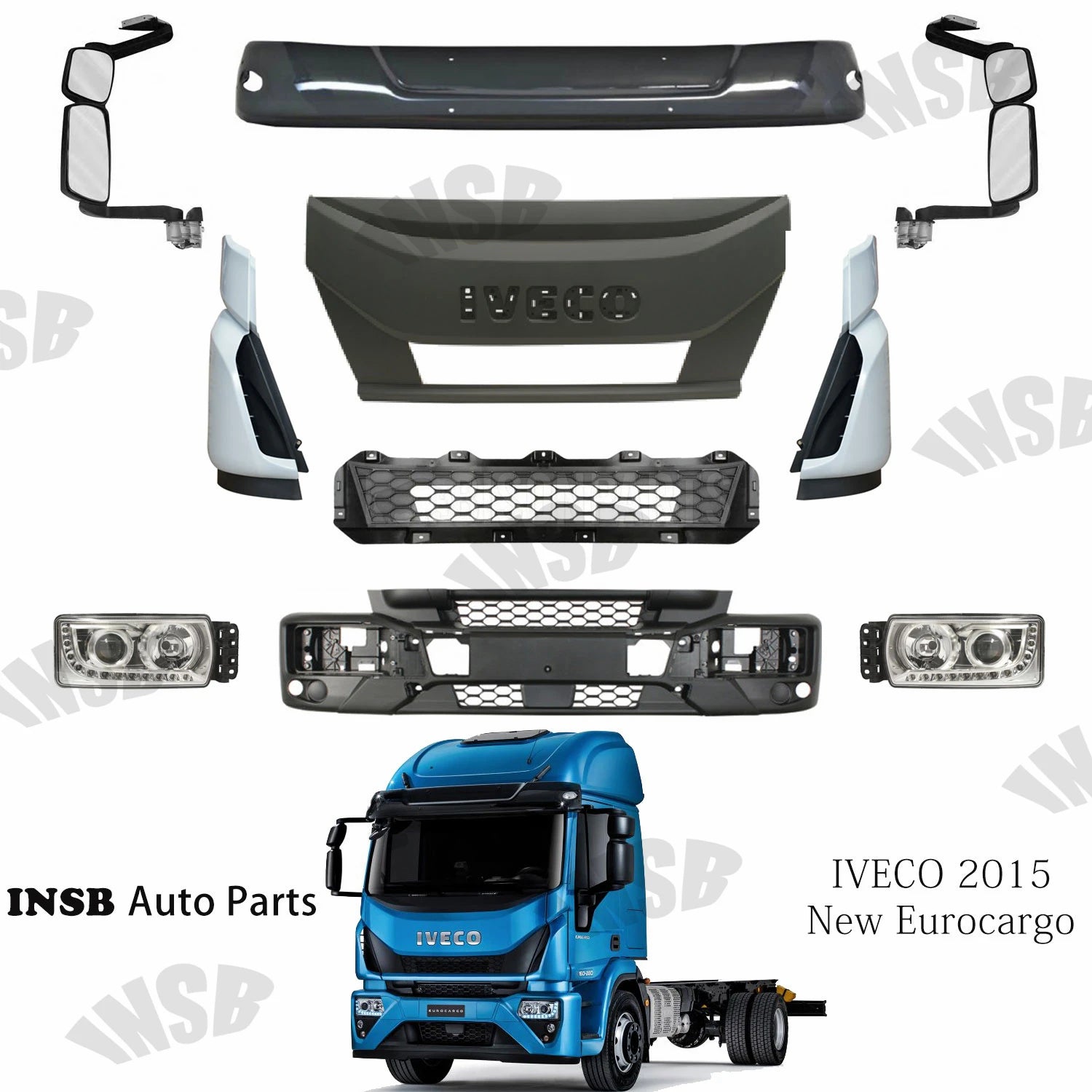 42471138 42471137 Rear Lamp LENS for IVECO Daily Van Spare Parts INSB31-009