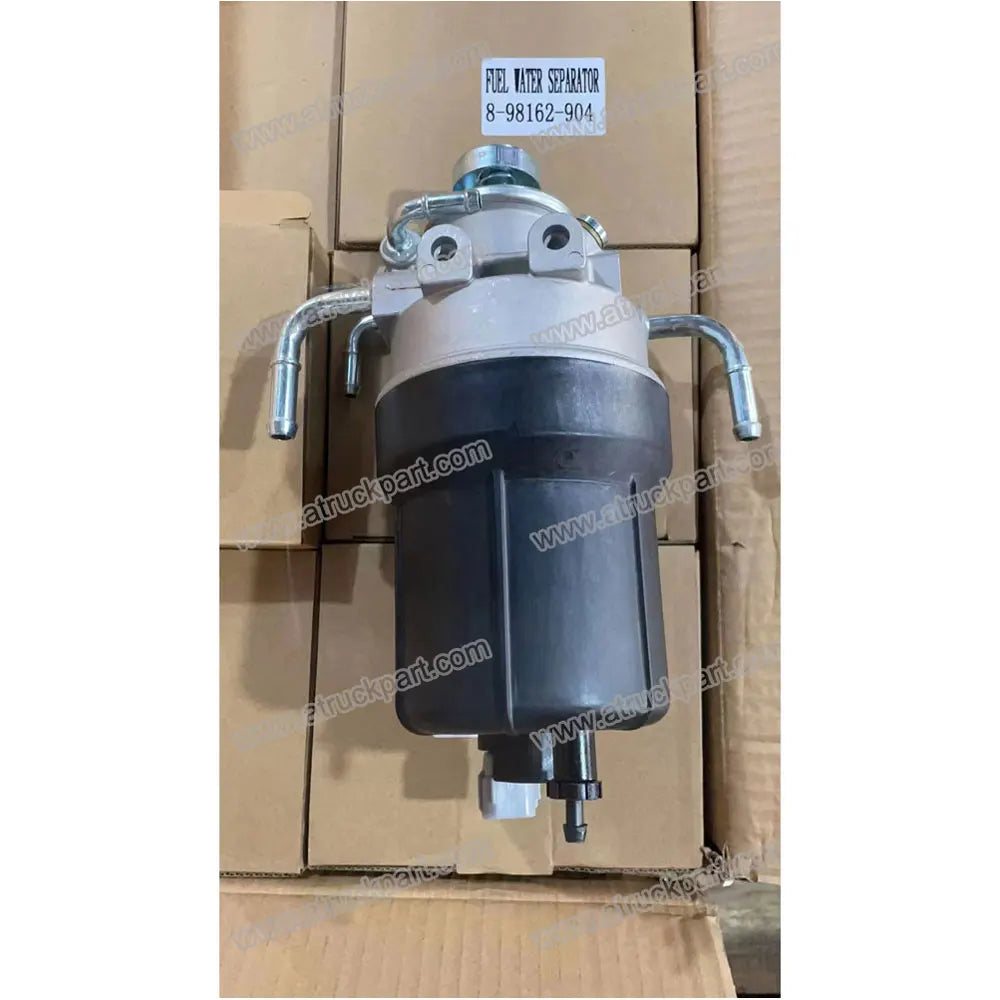 8-98162904-4 Engine Fuel Filter Water Fuel Sedimenter With Feed Pump Filter Assembly for Isuzu FTR FSR 6HK1 Truck Spare Parts
