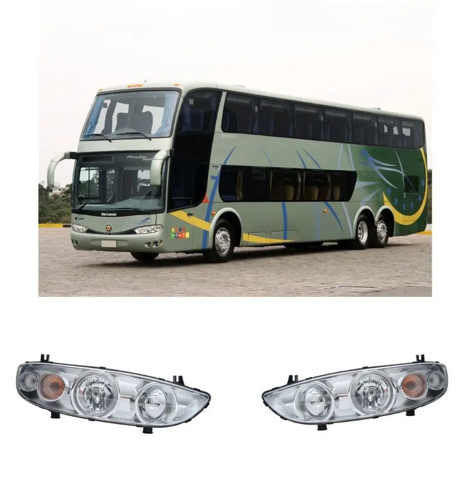 MARCOPOLO G6 Bus Parts LED Head Lamp Bus Front Head Light INSB03-007