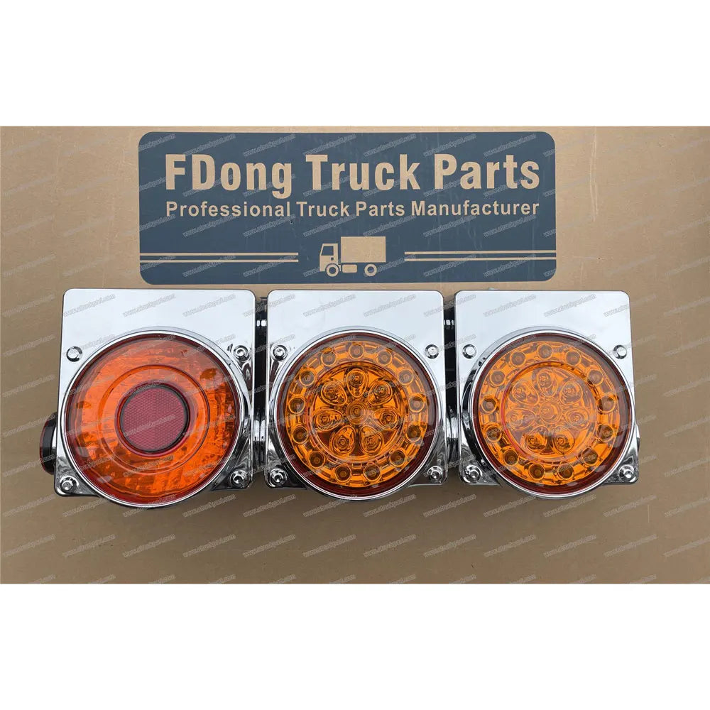 New HINO ISUZU FUSO NISSAN UD Truck Chrome Tail Lamp LH Spare Body Parts
