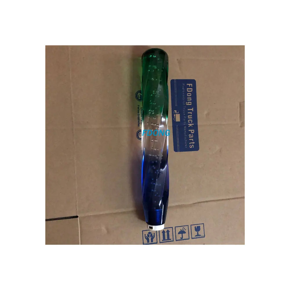 Crystal Gear Lever Shifter 30cm/35cm/40cm Green White and Blue for Hino/Isuzu/Fuso/UD Truck Spare Body Parts