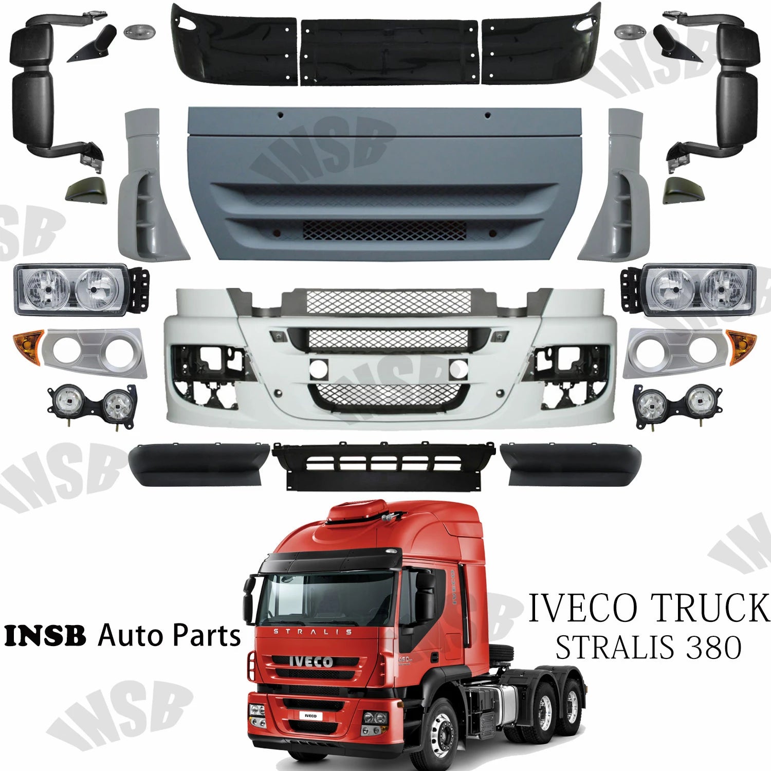 Mudguard Truck Parts for Iveco Truck Part European Truck Parts 41218983 41218984