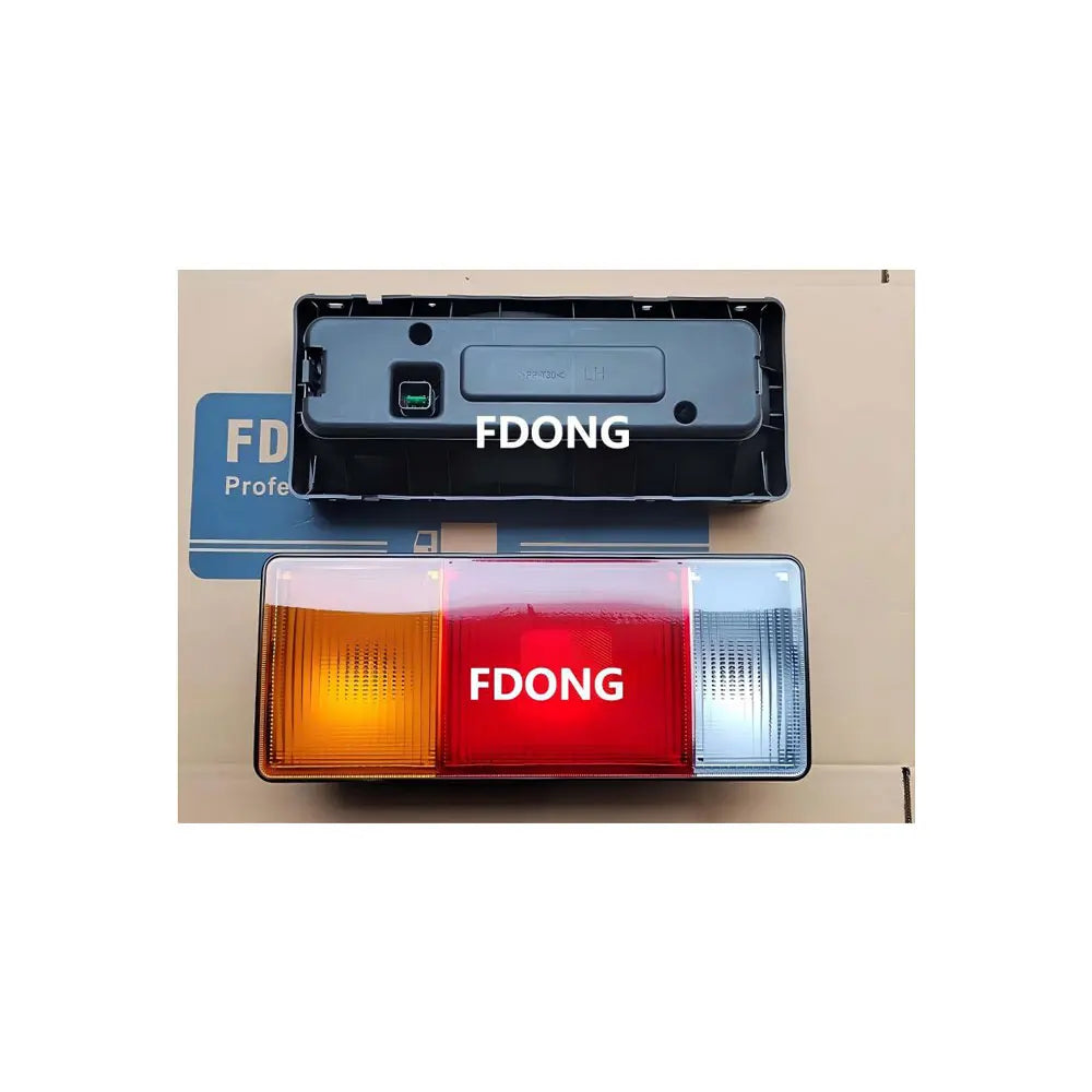 Taillamp Patterned Edge with Stripe Left for Hyundai HD72 Truck Spare Parts