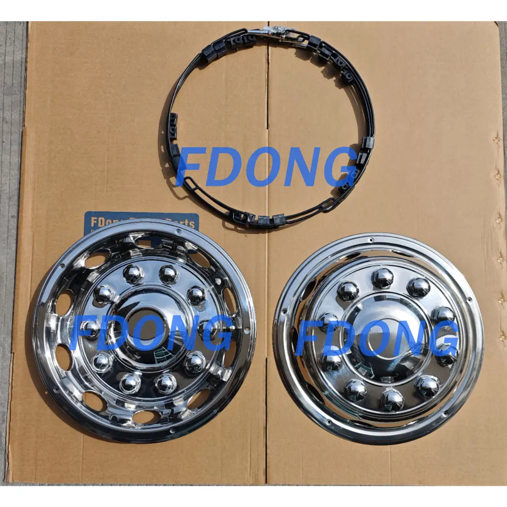 New Chrome Stainless Steel Wheel Cover 22.5inch 10holes PCD285.75/335mm for HINO ISUZU FUSO NISSAN UD Truck