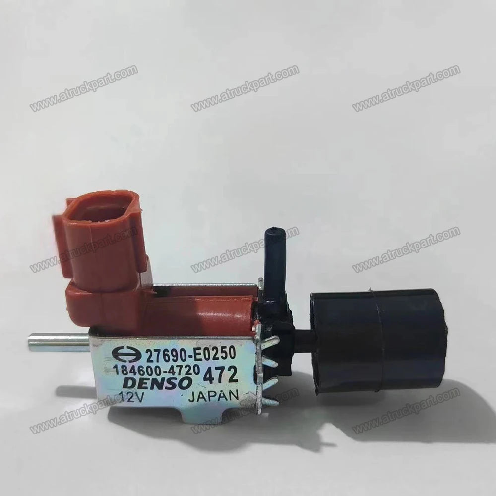 27690-E0250 184600-4720 Vacuum Solenoid Valve for Japanese Truck Spare Parts