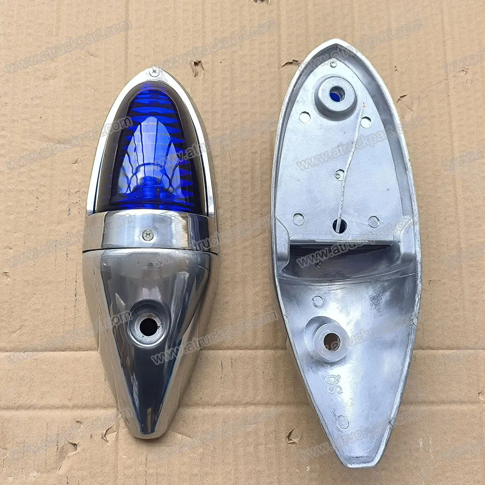 Chrome Catfish Lamp Small for HINO ISUZU FUSO NISSAN UD Truck Spare Body Parts