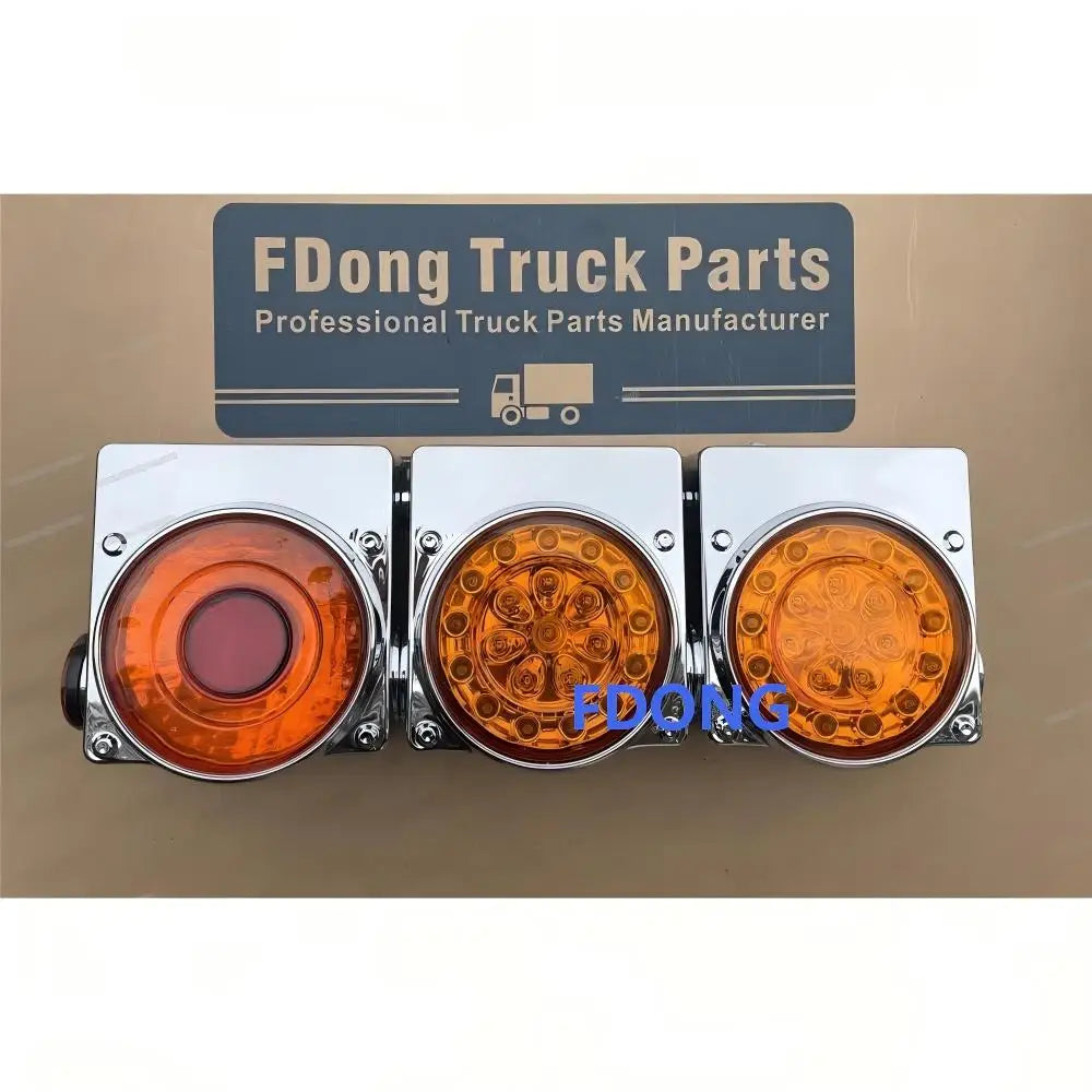 New HINO ISUZU FUSO NISSAN UD Truck Chrome Tail Lamp LH Spare Body Parts