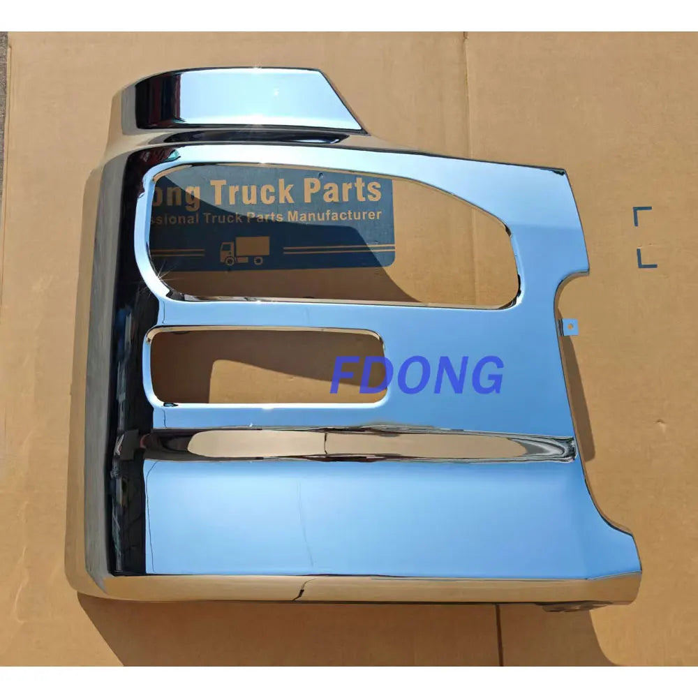 Chrome Bumper Corner RH (High) 72cm*70cm for Nissan QUON for UD QUON Truck Spare Body Parts