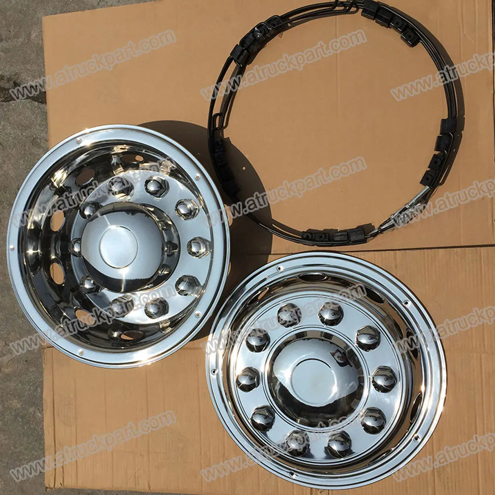 Chrome Wheel Cover 22.5inch 10holes PCD285.75/335mm for HINO ISUZU FUSO NISSAN UD Truck