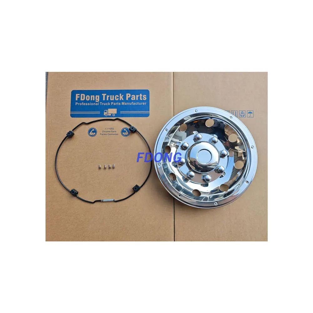 Wheel Cover 19.5inch 8holes PCD 222 Rear 1PCS for HINO ISUZU FUSO NISSAN UD Truck