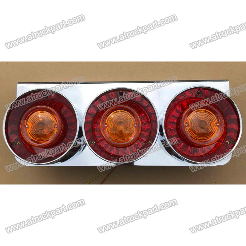 Chrome Truck Tail Lamp Bulb for HINO ISUZU FUSO NISSAN UD Truck