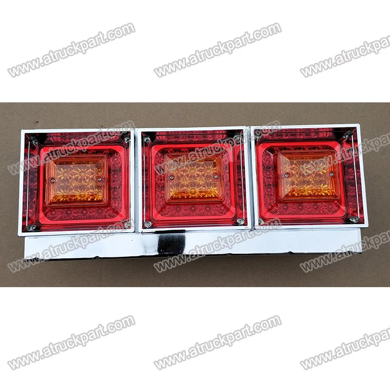 Chrome Truck Tail Lamp LED for HINO ISUZU FUSO NISSAN UD Truck