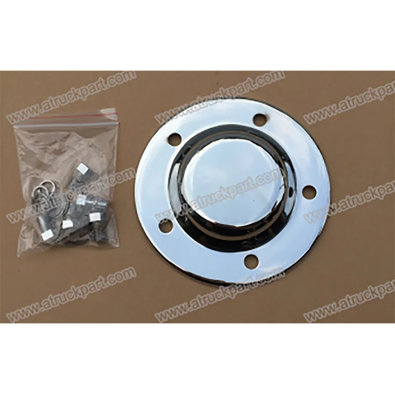 Chrome Shaft Head Cover 158mm for HINO ISUZU FUSO NISSAN UD Truck