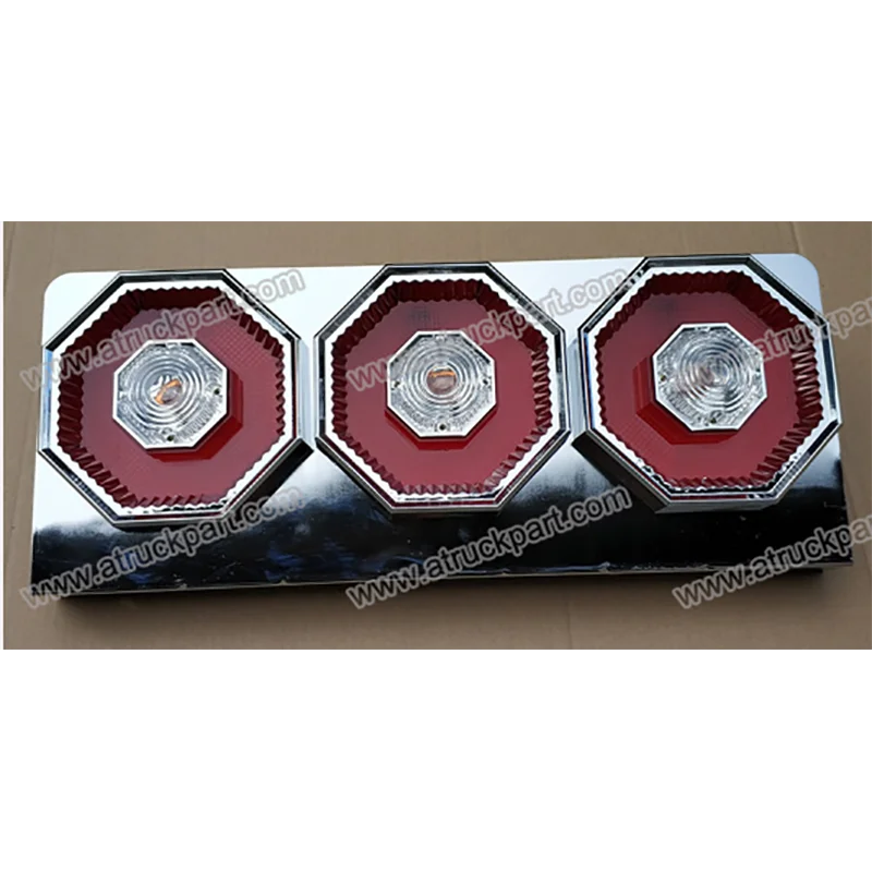 Chrome Truck Tail Lamp LED for HINO ISUZU FUSO NISSAN UD Truck