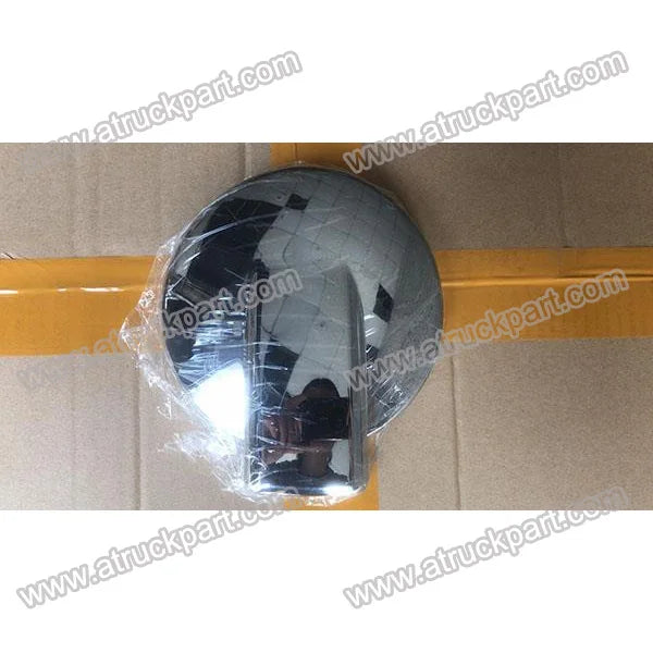 Chrome Mirror Cover 17cm *14.5cm Circle Orifice for ISUZU HINO FUSO NISSAN UD Truck