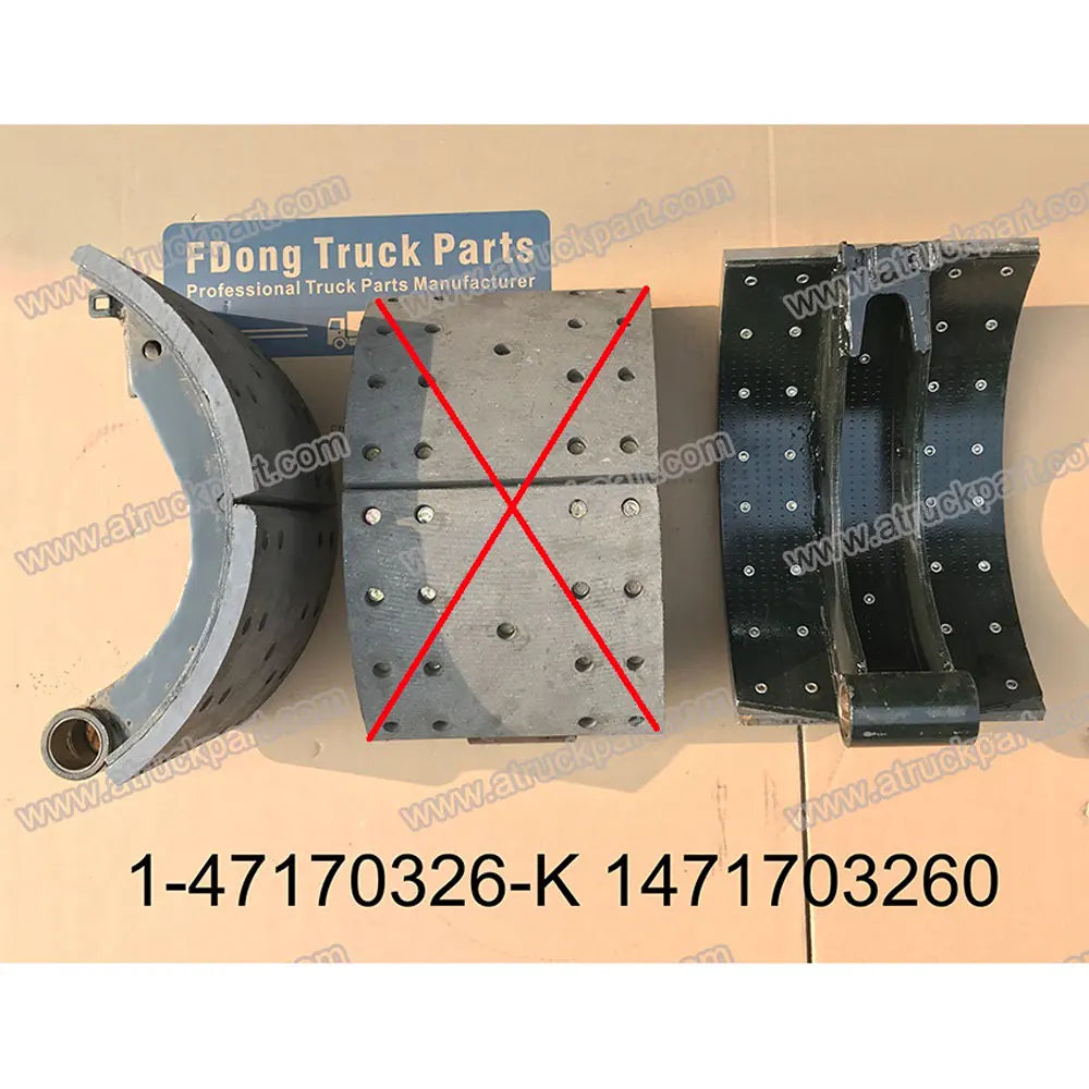 Rear Brake Shoe(220MM*35MM) Without Lining for Japanese Truck Spare Parts