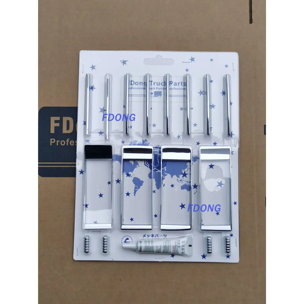 Chrome air Vent Accessories 16pcs/1 Set for ISUZU NPR 150 NQR 175 NMR 130 NLR 130 700P Truck Spare Body Parts