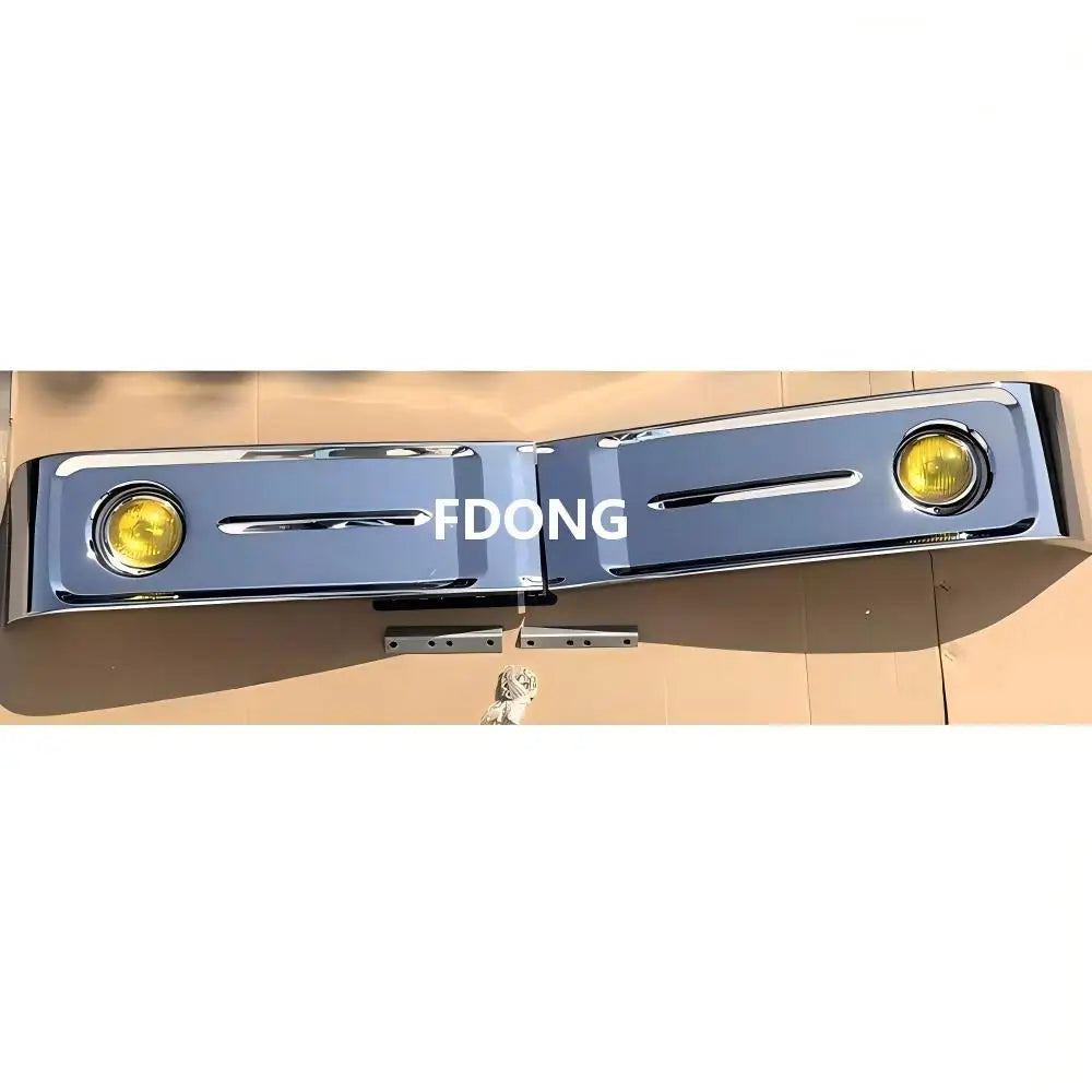 New Chrome Front Bumper 170cm ABS Material for HINO ISUZU FUSO NISSAN UD Truck Spare Parts