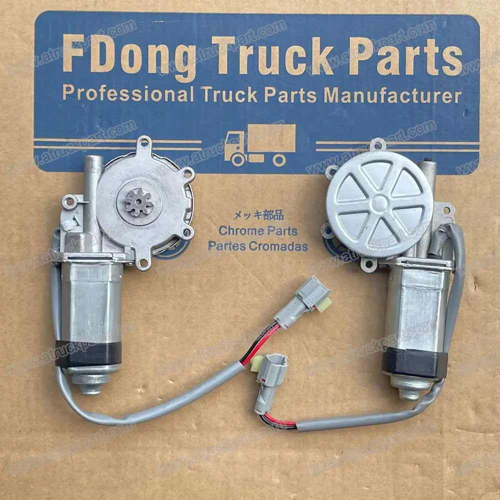 New Window Motor LH RH (FDE01632L/FDE01632R) for HINO/FUSO/UD/ISUZU Trucks-6 Month Warranty
