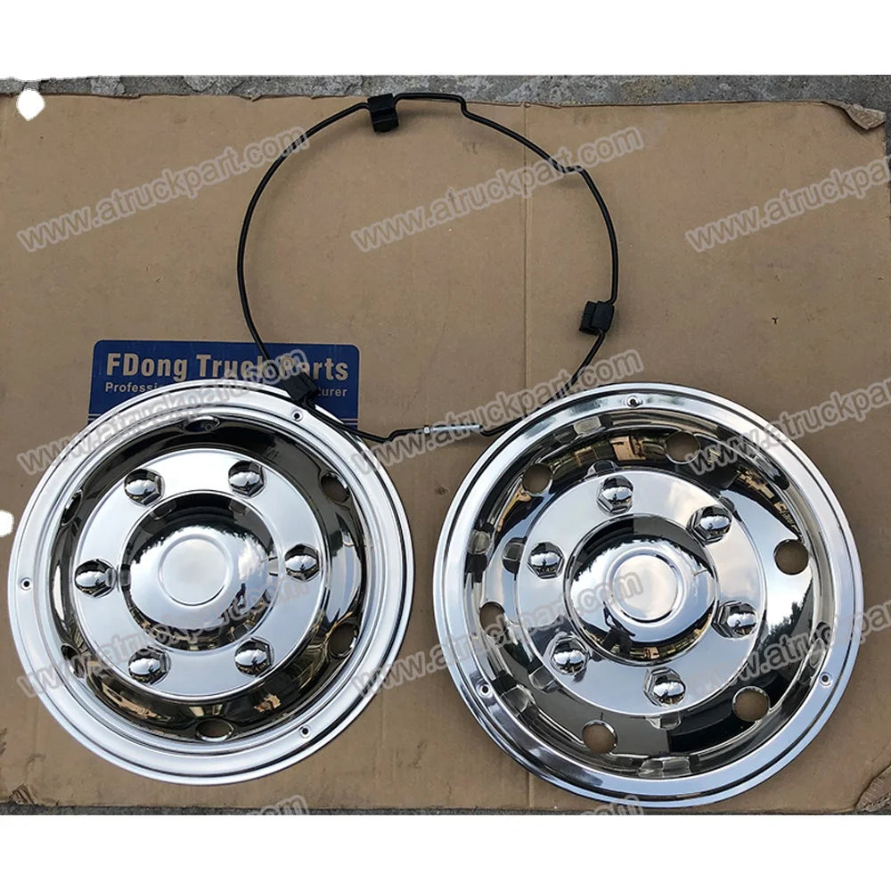 Wheel Cover 17.5inch 6holes PCD 205/222.25 for HINO ISUZU FUSO NISSAN UD Truck