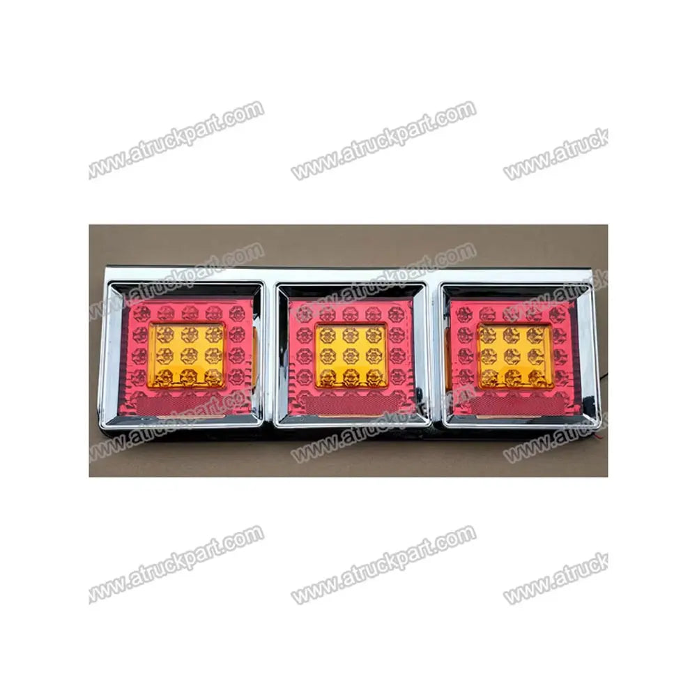 Chrome Truck Tail Lamp LED for HINO ISUZU FUSO NISSAN UD Truck
