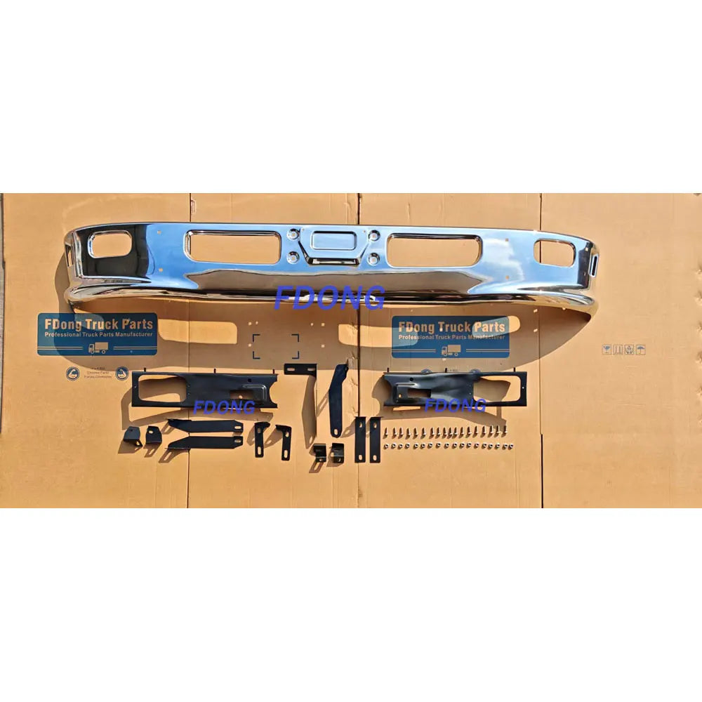 New FDongtruckparts Chrome Front Bumper Bracket ABS Material Model FDCB023-C for HINO ISUZU FUSO NISSAN UD Truck Body Parts