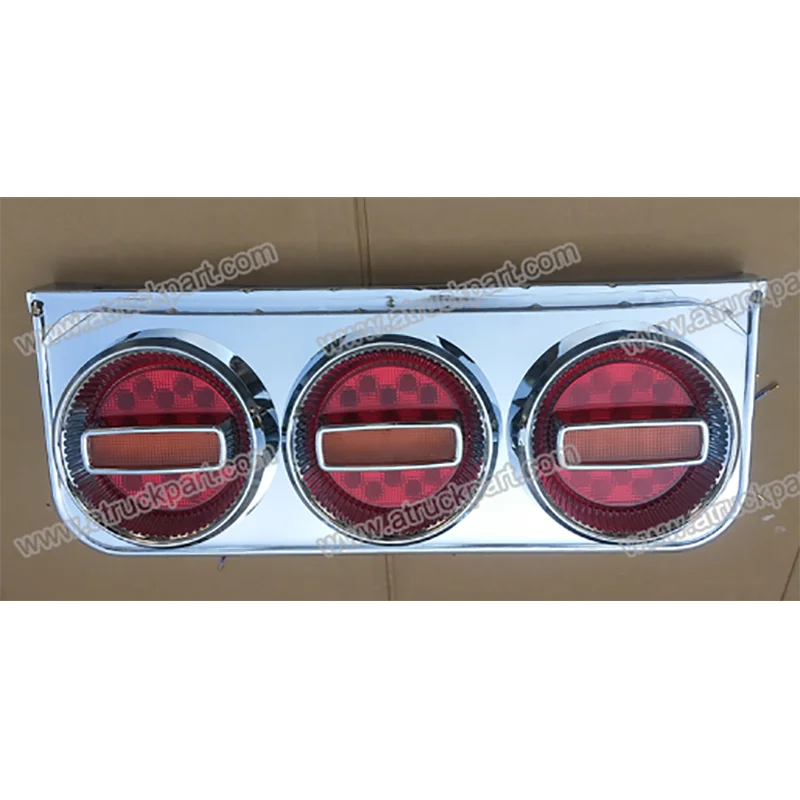 Chrome Truck Tail Lamp LED for HINO ISUZU FUSO NISSAN UD Truck Spare Body Parts