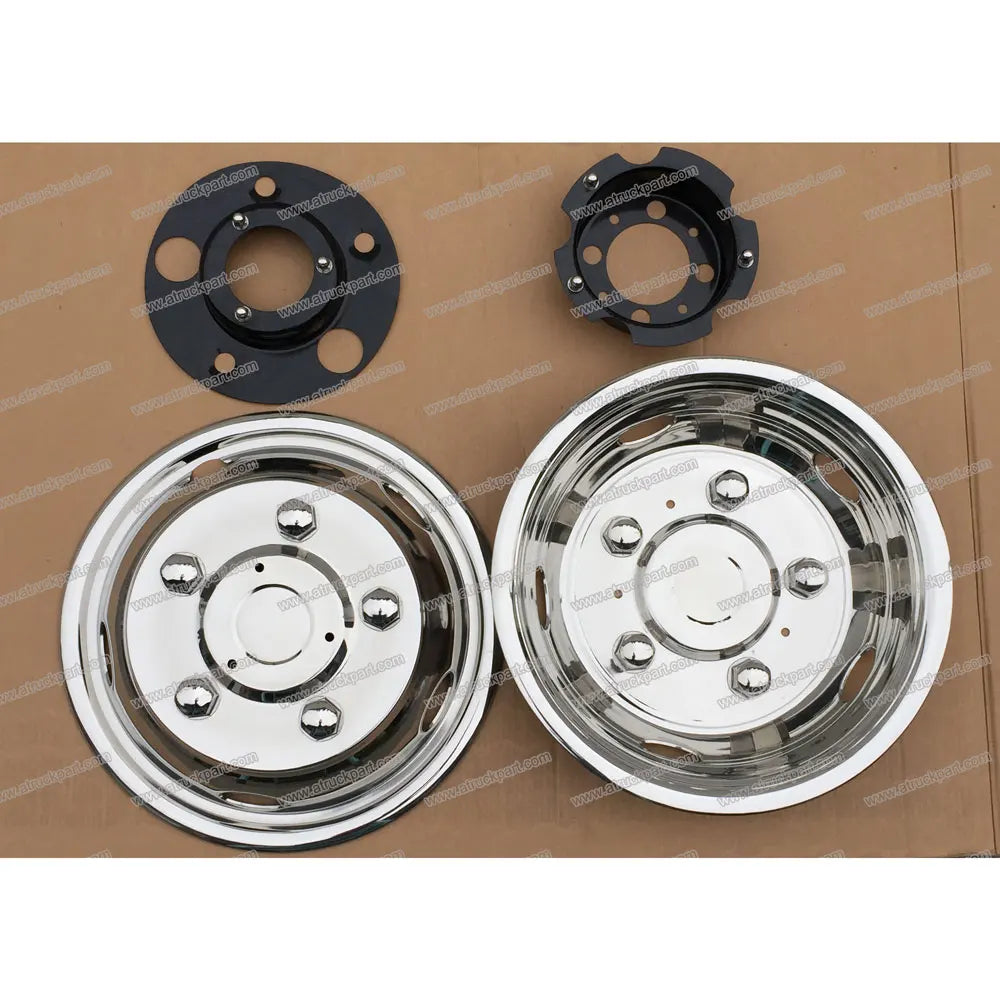 Chrome Wheel Cover 16inch 5holes PCD203/205mm for HINO ISUZU FUSO NISSAN UD Truck