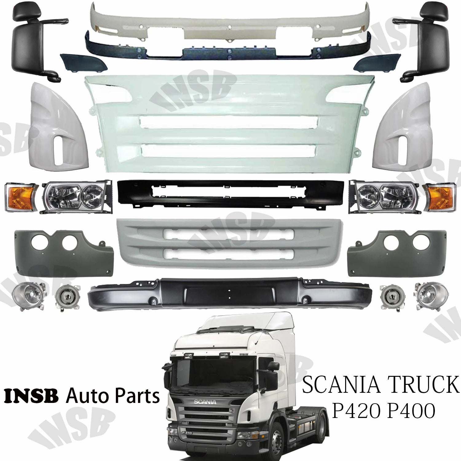 2241860 2380955 LED Rear Lamp with Buzzer for Scania 6 Series Truck Parts European Truck Body Parts