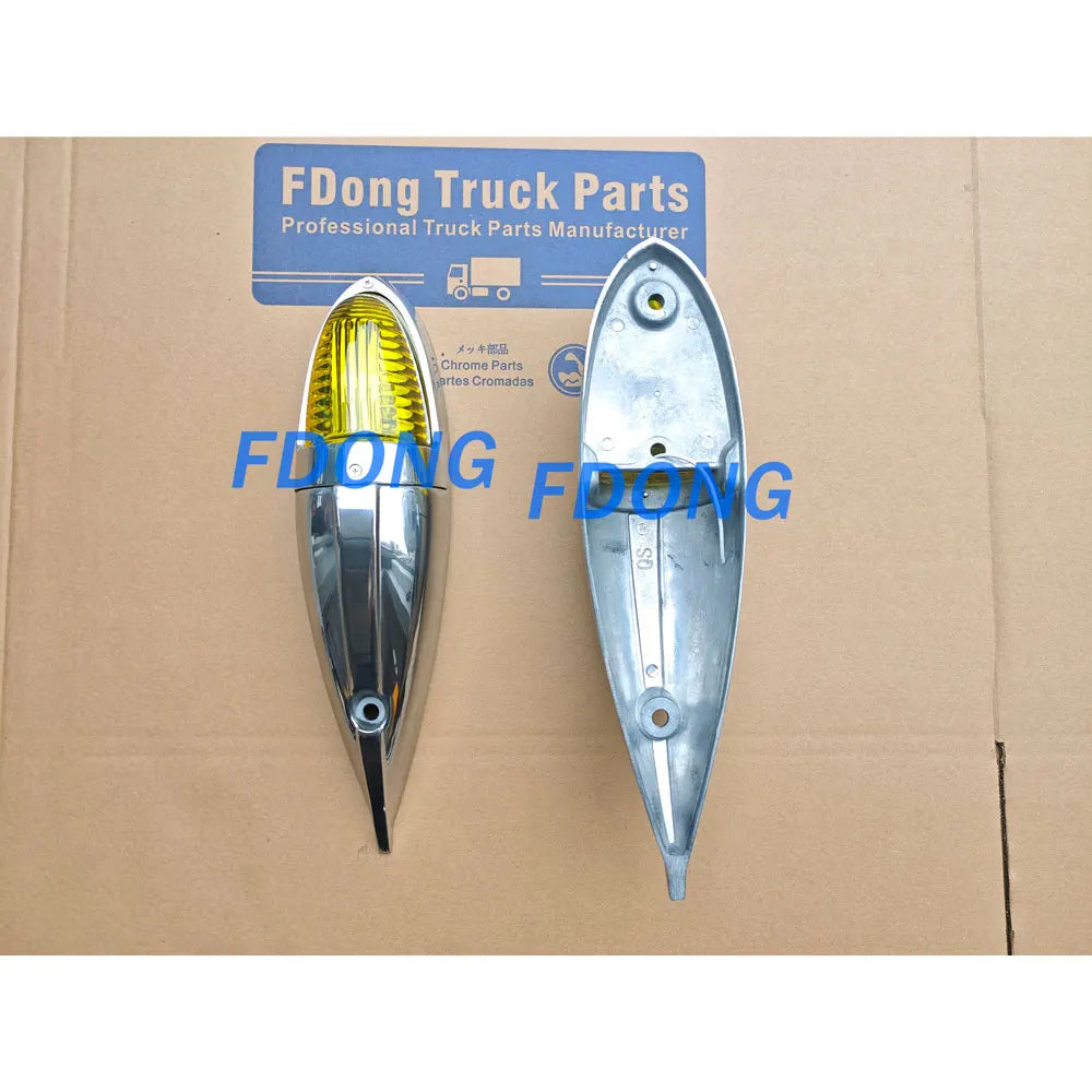 Catfish Lamp Yellow for HINO ISUZU FUSO NISSAN UD Truck Spare Body Parts