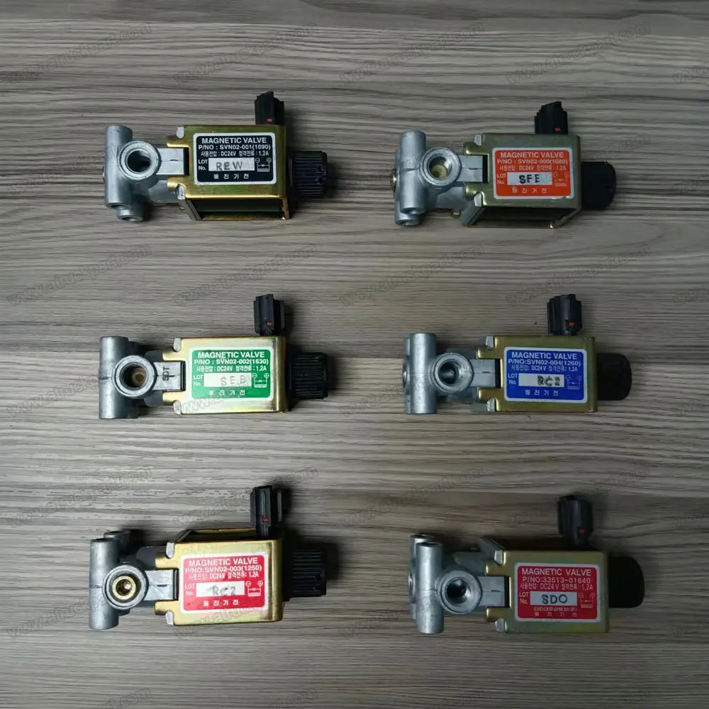 33513-01630 SVN02-001 SVN02-002 SVN02-003 SVN02-000 SVN02-004 33513-01640 MAGNETIC VALVE for Hyundai Truck Spare Parts