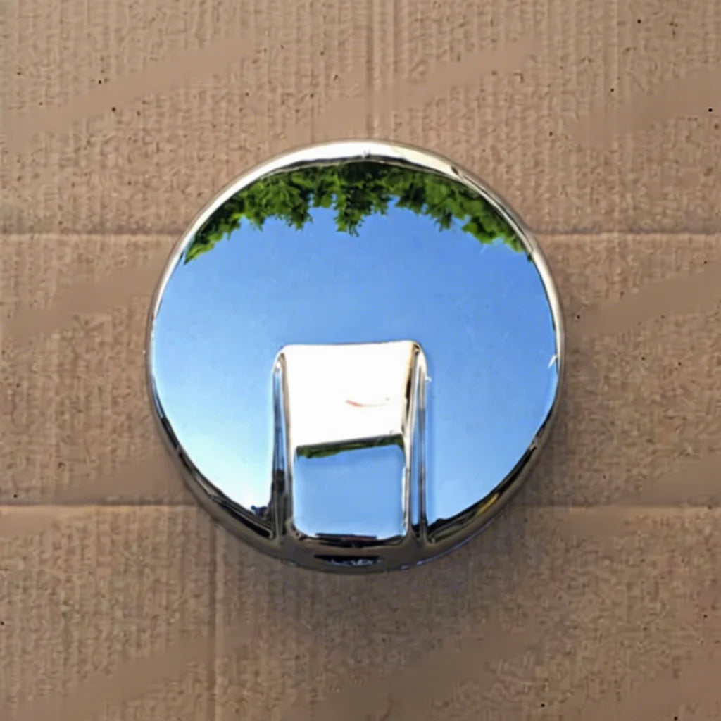 Chrome Mirror Cover Diameter 23CM for ISUZU HINO FUSO NISSAN UD Truck